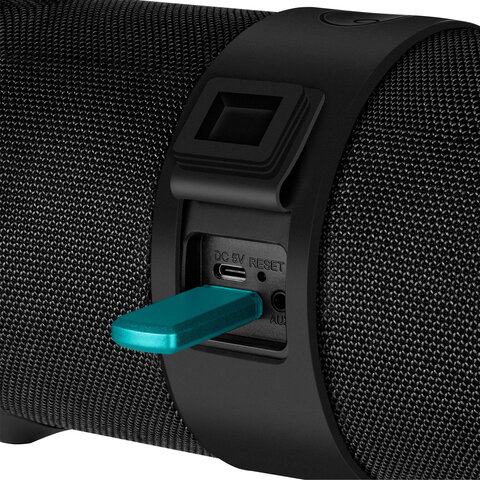 Колонка портативная SVEN PS-340, 24 Вт, TWS, Bluetooth, FM, USB, черный, SV-021283