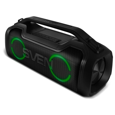 Колонка портативная SVEN PS-390, 50 Вт, TWS, Bluetooth, microSD, черный, SV-021306 - фото 2