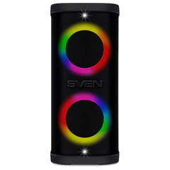 Колонка портативная SVEN PS-930, 150 Вт, TWS, Bluetooth, FM, USB, microSD, LED-дисплей, черный, SV-022402