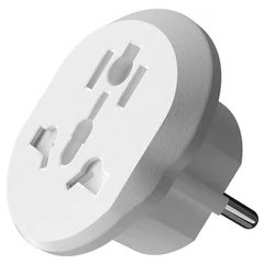 Адаптер сетевой универсальный RED LINE 16А BS-01 (UK/KR/JP/EU), белый