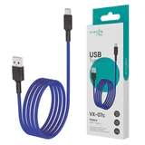 Кабель USB – Type-C, 1 м, VIXION PRO VX-07c, для зарядки и передачи данных, синий, 01246, БП-00000907