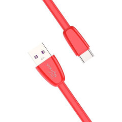 Кабель силиконовый USB – Type-C, 1 м, VIXION PRO VX-12c, для зарядки и передачи данных, красный, 03028