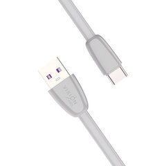 Кабель силиконовый USB – Type-C, 1 м, VIXION PRO VX-12c, для зарядки и передачи данных, серый, 03042