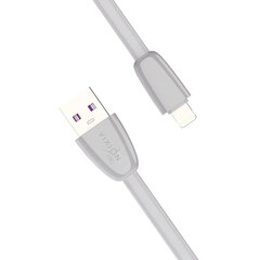 Кабель силиконовый USB – Lightning 8 pin, 1 м, VIXION PRO VX-12i, для зарядки и передачи данных, серый, 02991