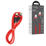 Кабель Type-C – Type-C, 60 Вт, 1 м, VIXION PRO VX-22c, для зарядки и передачи данных, красный, 02717, БП-00000946