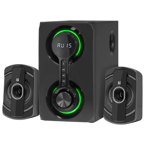 ������� ������������ DEFENDER Eclipse, 2.1, 40 ��, Bluetooth, FM, USB, SD, AUX, ������, 65593 �����