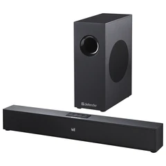 Саундбар DEFENDER Z50, 2.1, 50 Вт, Bluetooth, USB, HDMI, AUX, дерево, 65251