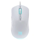 Мышь проводная DEFENDER Arga GM-049, 1200/1800/2400/3600 dpi, 5 кнопок + 1 колесо-кнопка, белый, 52048