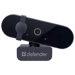 Веб-камера DEFENDER G-lens 2580, Full HD, 2 Мп, микрофон, USB 2.0, регулируемый крепеж, черная, 63112