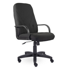 Кресло офисное &laquo;Менеджер&raquo;, ткань, монолитный каркас, черное С-11