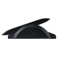 Подставка для ног BRAUBERG, офисная, 45&times;35 см, черная, 530106