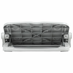 Подставка для ног BRAUBERG, офисная, 45&times;35 см, 2 положения, серая, 530363