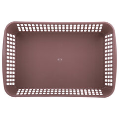 Корзинка 4 литра универсальная, 9,5&times;30&times;19,5 см, для хранения, пластик, ассорти, 332