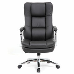 Кресло офисное BRABIX PREMIUM &laquo;Amadeus EX-507&raquo;, экокожа, хром, черное, 530879