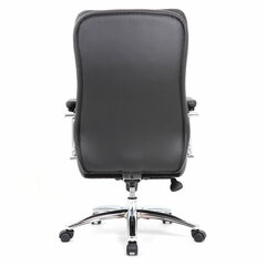 Кресло офисное BRABIX PREMIUM &laquo;Amadeus EX-507&raquo;, экокожа, хром, черное, 530879