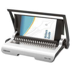 Переплетная машина для пластиковой пружины FELLOWES &laquo;STAR+&raquo;, пробивавет до 15 листов, сшивает до 150 листов, FS-56275