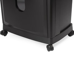 Уничтожитель (шредер) BRAUBERG S18-S, БЕСШУМНЫЙ, 2 уровень секретности, полоски 6 мм, 18 листов, корзина 28 литров, 530961