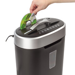 Уничтожитель (шредер) BRAUBERG S8, 4 уровень секретности, фрагменты 4&times;18 мм, 8 листов, корзина 16 литров, CD