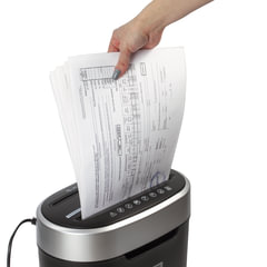 Уничтожитель (шредер) BRAUBERG S8, 4 уровень секретности, фрагменты 4&times;18 мм, 8 листов, корзина 16 литров, CD