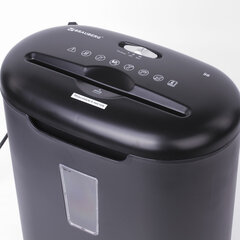 Уничтожитель (шредер) BRAUBERG S6, 3 уровень секретности, фрагменты 5&times;34 мм, 6 листов, корзина 16 литров, 530963