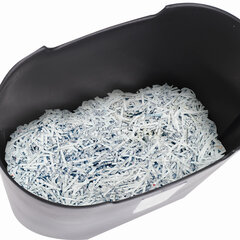 Уничтожитель (шредер) BRAUBERG S6, 3 уровень секретности, фрагменты 5&times;34 мм, 6 листов, корзина 16 литров, 530963