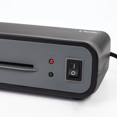 Ламинатор BRAUBERG L460B ЧЕРНЫЙ, формат A4, толщина пленки 75-125 мкм, скорость 30 см/<wbr/>мин., 531016