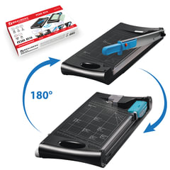 Резак сабельный/<wbr/>роликовый BRAUBERG RS10, на 10 л., длина реза 330 мм, 5 в 1, обрезчик углов А4, 531121