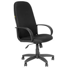 Кресло офисное Chairman СН 279, высокая спинка, черное