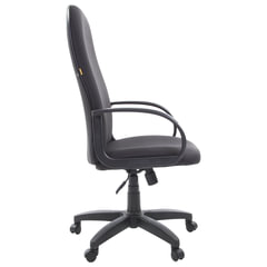 Кресло офисное Chairman СН 279, высокая спинка, черное-серое