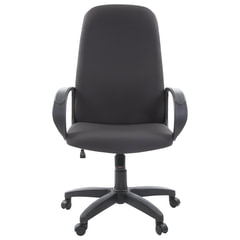 Кресло офисное Chairman СН 279, высокая спинка, черное-серое