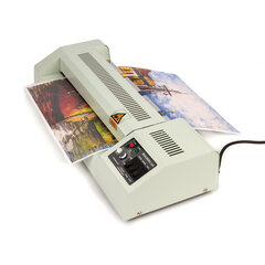 Ламинатор BRAUBERG FGK-320, формат А3, толщина пленки 1 сторона 60-250 мкм, скорость 51 см/<wbr/>мин., 531351