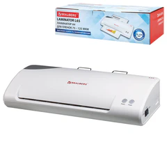 Ламинатор BRAUBERG L65, формат А4, толщина пленки 1 сторона 75-125 мкм, скорость 51 см/<wbr/>мин., 531352