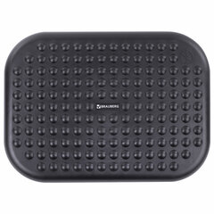 Подставка для ног BRAUBERG офисная, 45&times;33 см, регулируемый угол наклона, рифленая, черная, 531495