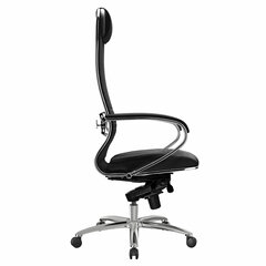 Кресло офисное МЕТТА &laquo;SAMURAI&raquo; KL-1, экокожа, черное