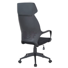 Кресло офисное BRABIX PREMIUM &laquo;Galaxy EX-519&raquo;, ткань, черное/<wbr/>терракотовое, 531570