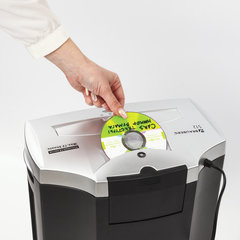 Уничтожитель (шредер) BRAUBERG S12, 4 уровень секретности, фрагменты 4&times;35 мм, 12 листов, корзина 25 литров, 531774