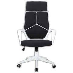 Кресло офисное BRABIX PREMIUM &laquo;Prime EX-515&raquo;, пластик белый, ткань, черное, 531812