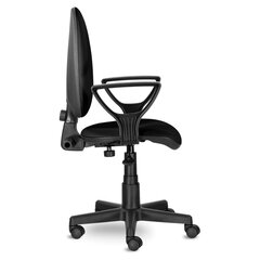 Кресло BRABIX &laquo;Prestige Ergo MG-311&raquo;, регулируемая эргономичная спинка, кожзам, черное, 531877