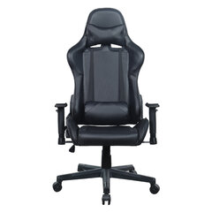 Кресло компьютерное BRABIX &laquo;GT Carbon GM-115&raquo;, две подушки, экокожа, черное, 531932