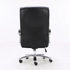 Кресло офисное BRABIX PREMIUM &laquo;Total HD-006&raquo;, НАГРУЗКА до 180 кг, экокожа, хром, черное, 531933