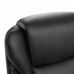 Кресло офисное BRABIX PREMIUM &laquo;Rest EX-555&raquo;, пружинный блок, экокожа, черное, 531938