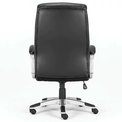 Кресло офисное BRABIX PREMIUM &laquo;Grand EX-501&raquo;, рециклированная кожа, черное, 531950