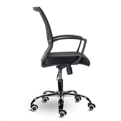 Кресло BRABIX &laquo;Wings MG-304&raquo;, пластик черный, хром, сетка, черное, 532016