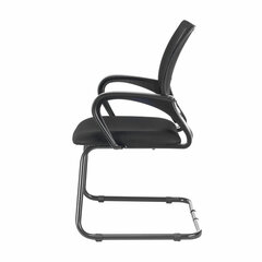 Кресло для приемных и переговорных BRABIX &laquo;Fly CF-100&raquo;, черное, 532087