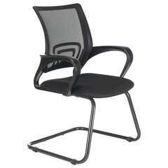 Кресло для приемных и переговорных BRABIX "Fly CF-100", черное, 532087