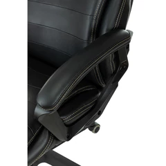 Кресло офисное BRABIX PREMIUM &laquo;Omega EX-589&raquo;, экокожа, черное, 532094