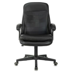 Кресло офисное BRABIX PREMIUM &laquo;Omega EX-589&raquo;, экокожа, черное, 532094
