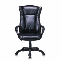 Кресло офисное BRABIX PREMIUM &laquo;Boss EX-591&raquo;, экокожа, черное, 532099