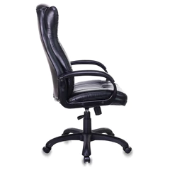 Кресло офисное BRABIX PREMIUM &laquo;Boss EX-591&raquo;, экокожа, черное, 532099