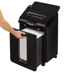 Уничтожитель (шредер) FELLOWES AUTOMAX 100M, 4 уровень секретности, фрагменты 4&times;10 мм, 100 листов, корзина 23 литра, FS-462